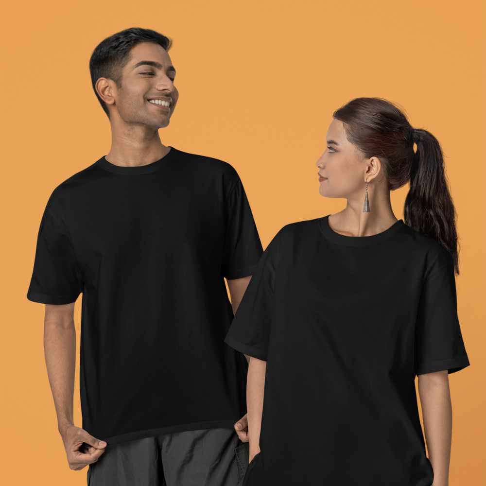 Black Comfy Crew Neck
