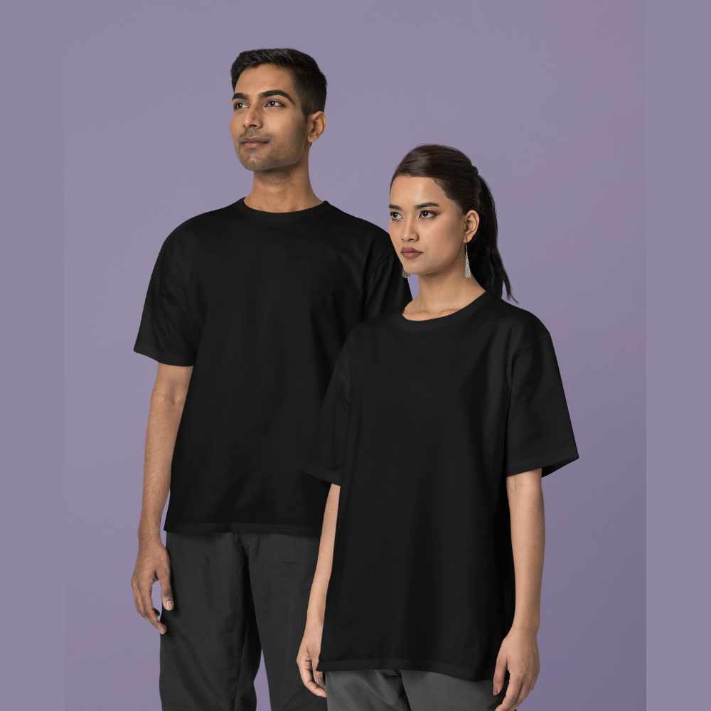 Black Comfy Crew Neck