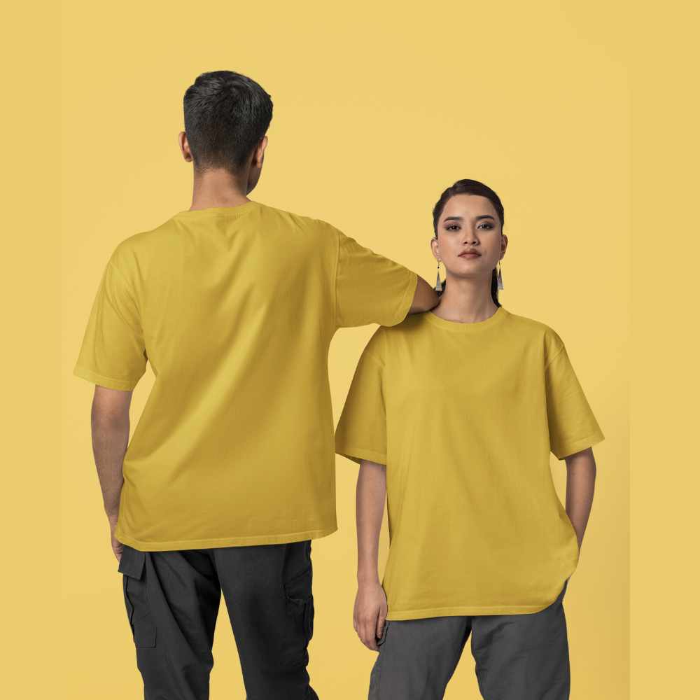 Yellow Comfy Crew Neck