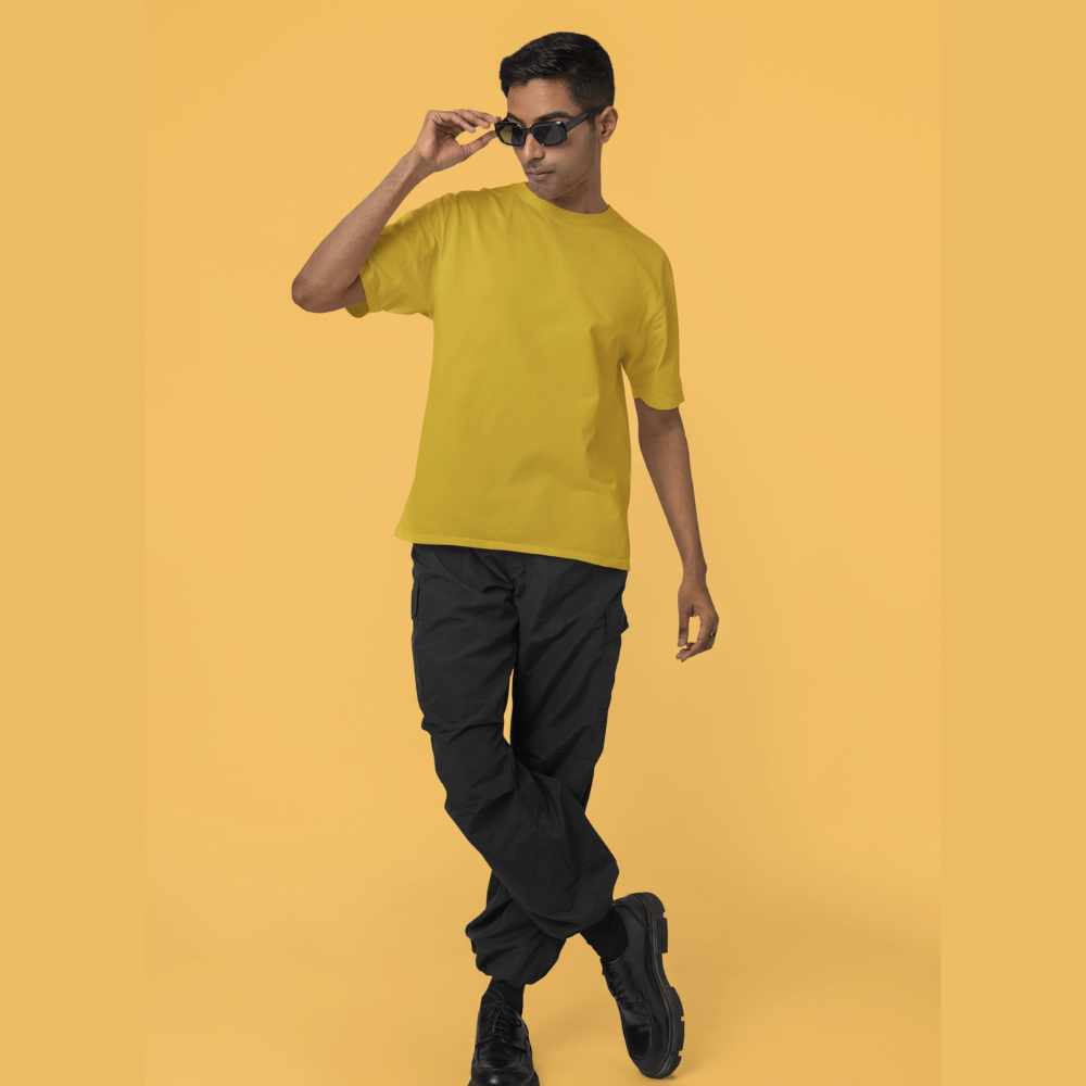 Yellow Comfy Crew Neck