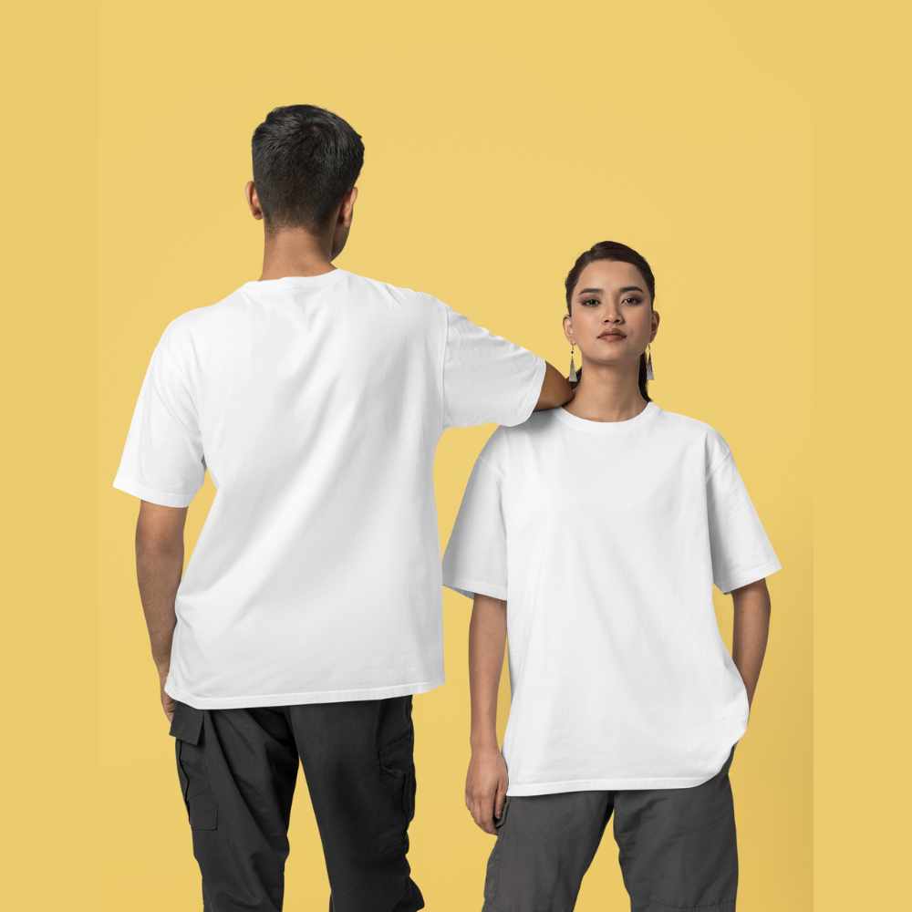 White Comfy Crew Neck