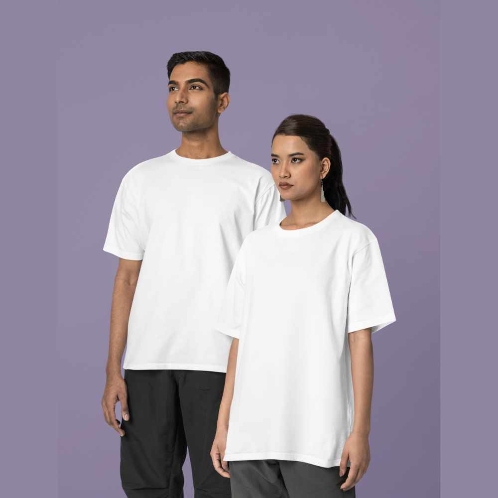 White Comfy Crew Neck