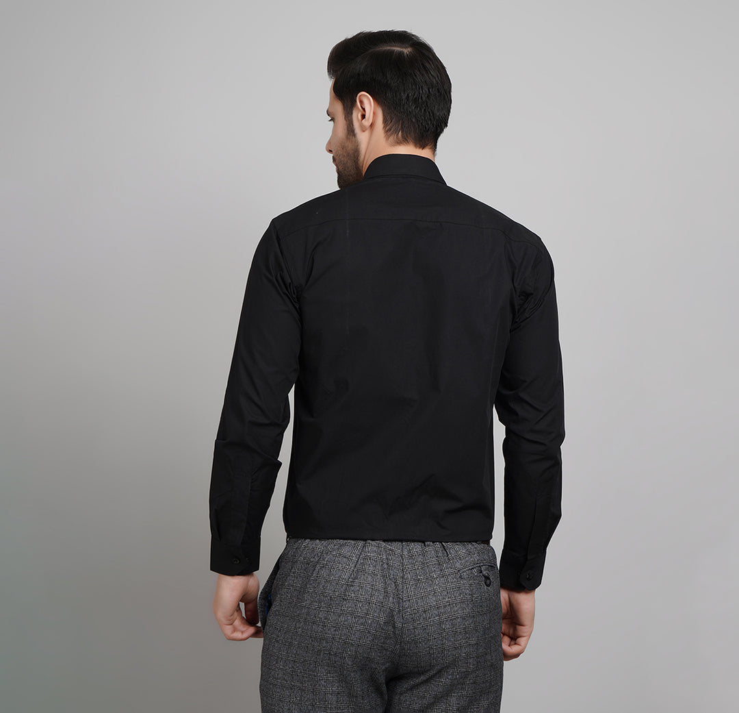 Midnight Noir Oxford Shirt (shine)