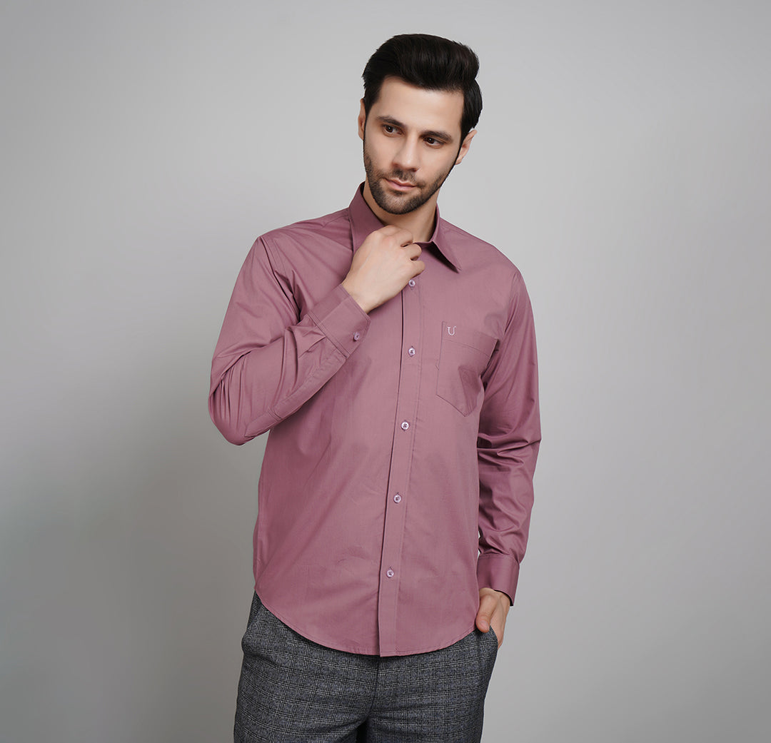 Dusty Pink Oxford Shirt