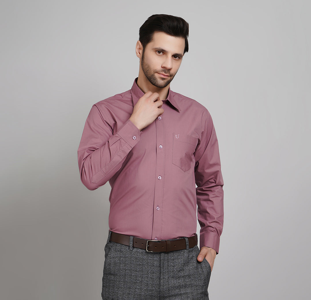 Dusty Pink Oxford Shirt