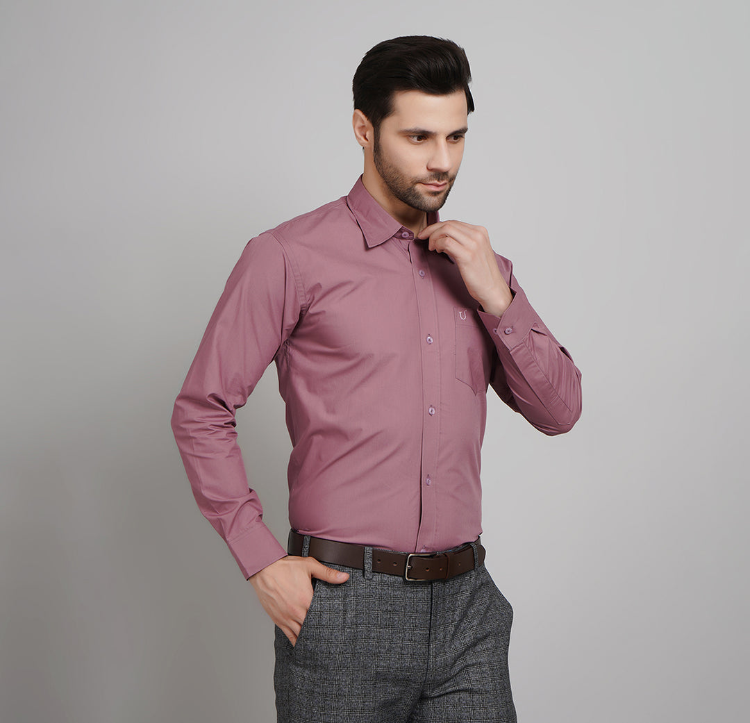 Dusty Pink Oxford Shirt