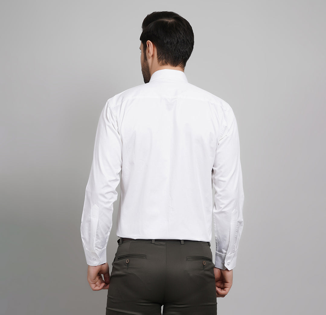 Pearl White Oxford Shirt