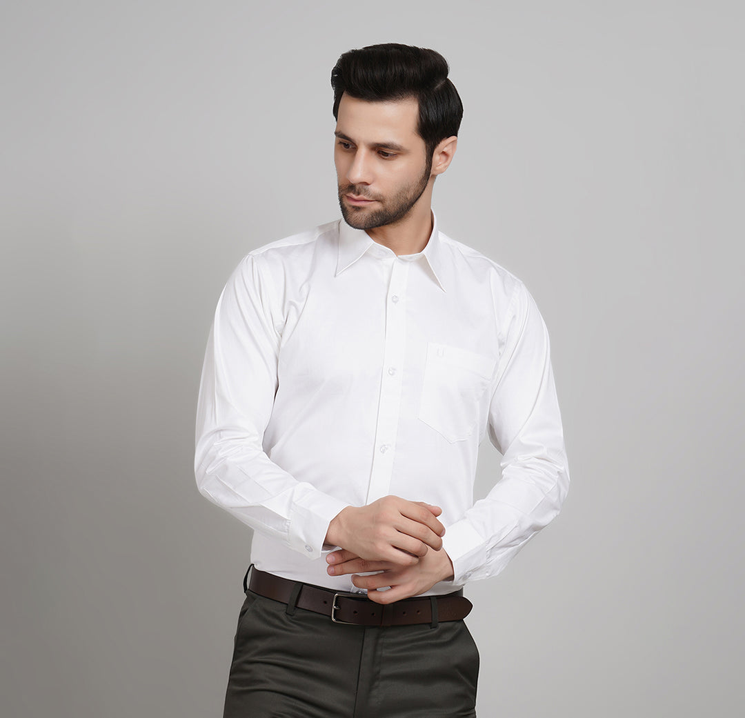 Pearl White Oxford Shirt