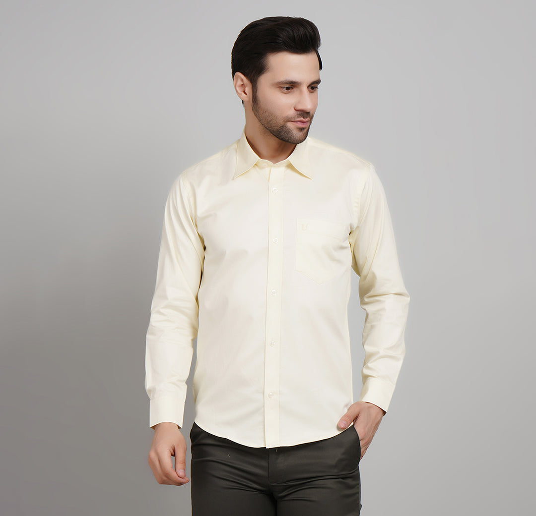 Light Yellow Oxford Shirt