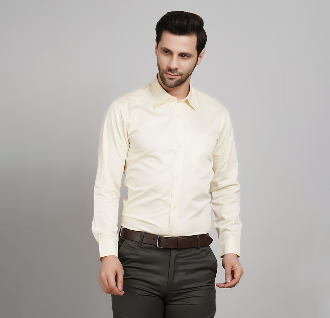 Light Yellow Oxford Shirt