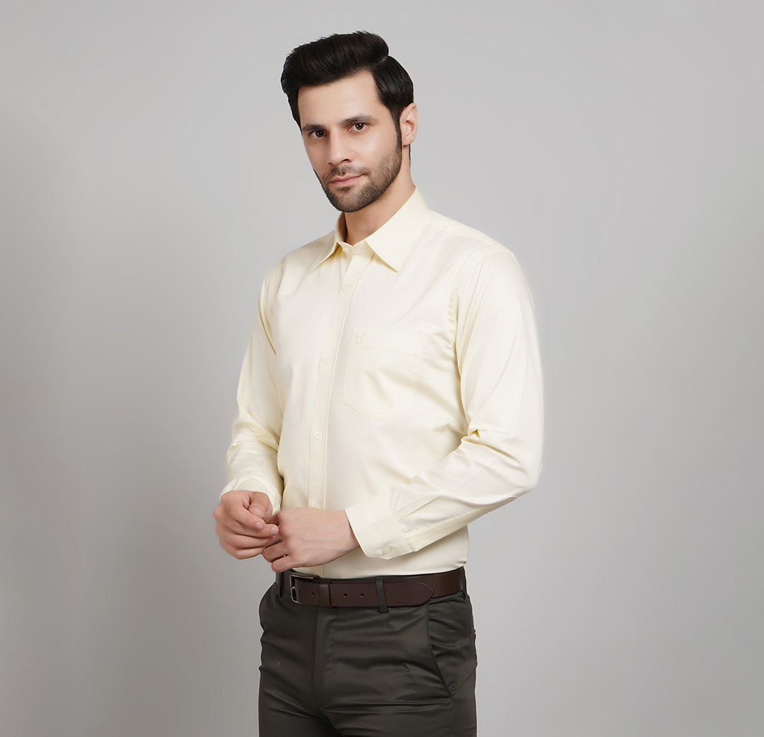 Light Yellow Oxford Shirt