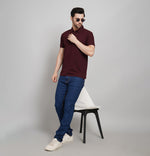 Load image into Gallery viewer, MAROON INFINITY POLO
