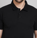 Load image into Gallery viewer, BLACK INFINITY POLO

