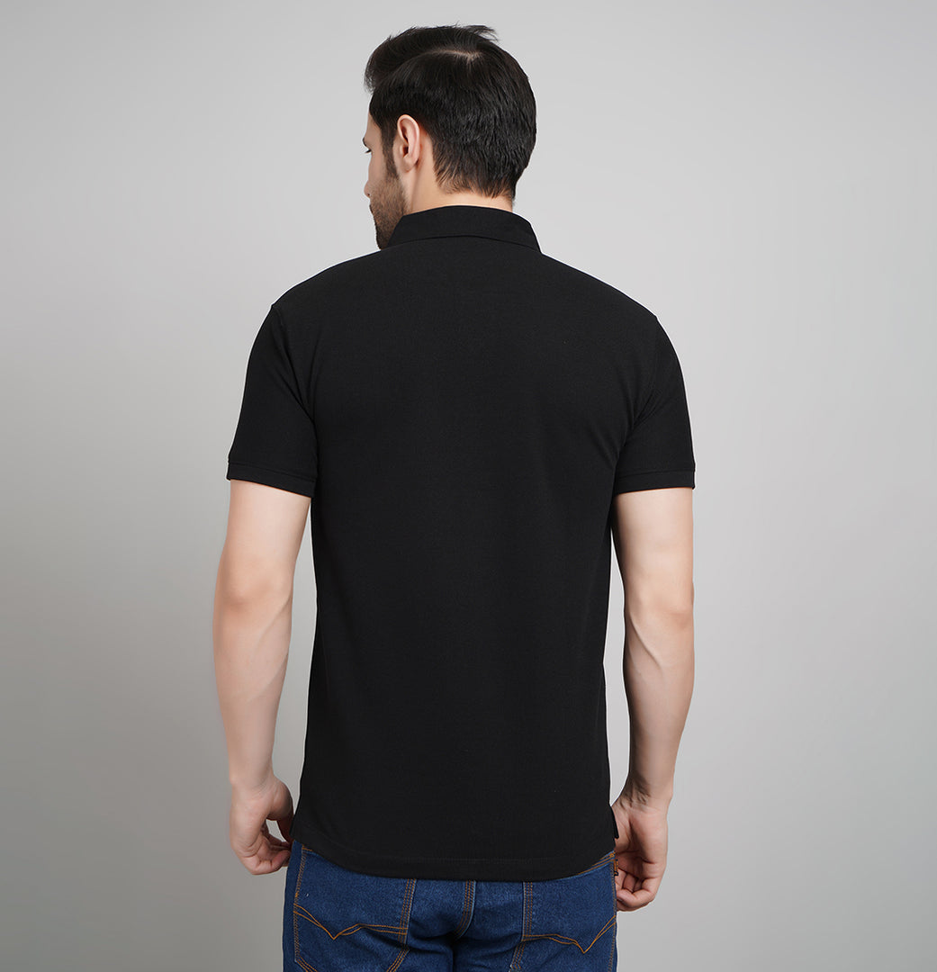 BLACK INFINITY POLO