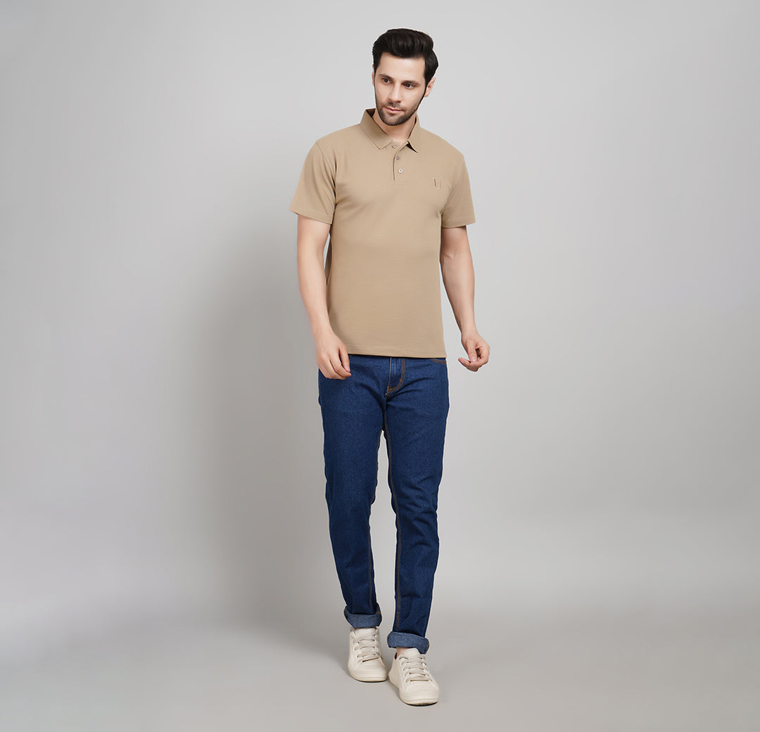 BEIGE INFINITY POLO