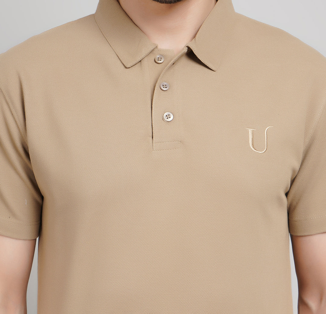 BEIGE INFINITY POLO