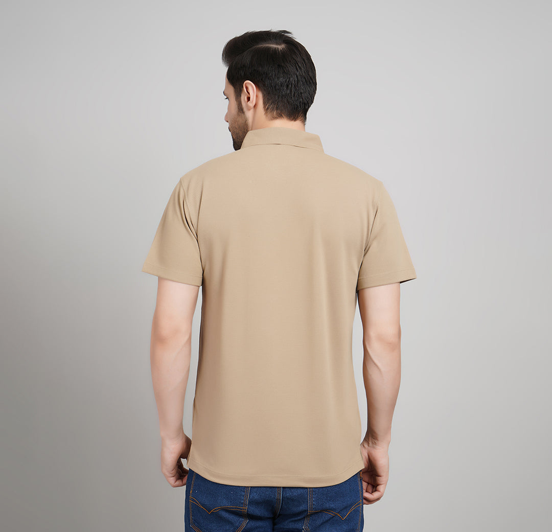 BEIGE INFINITY POLO