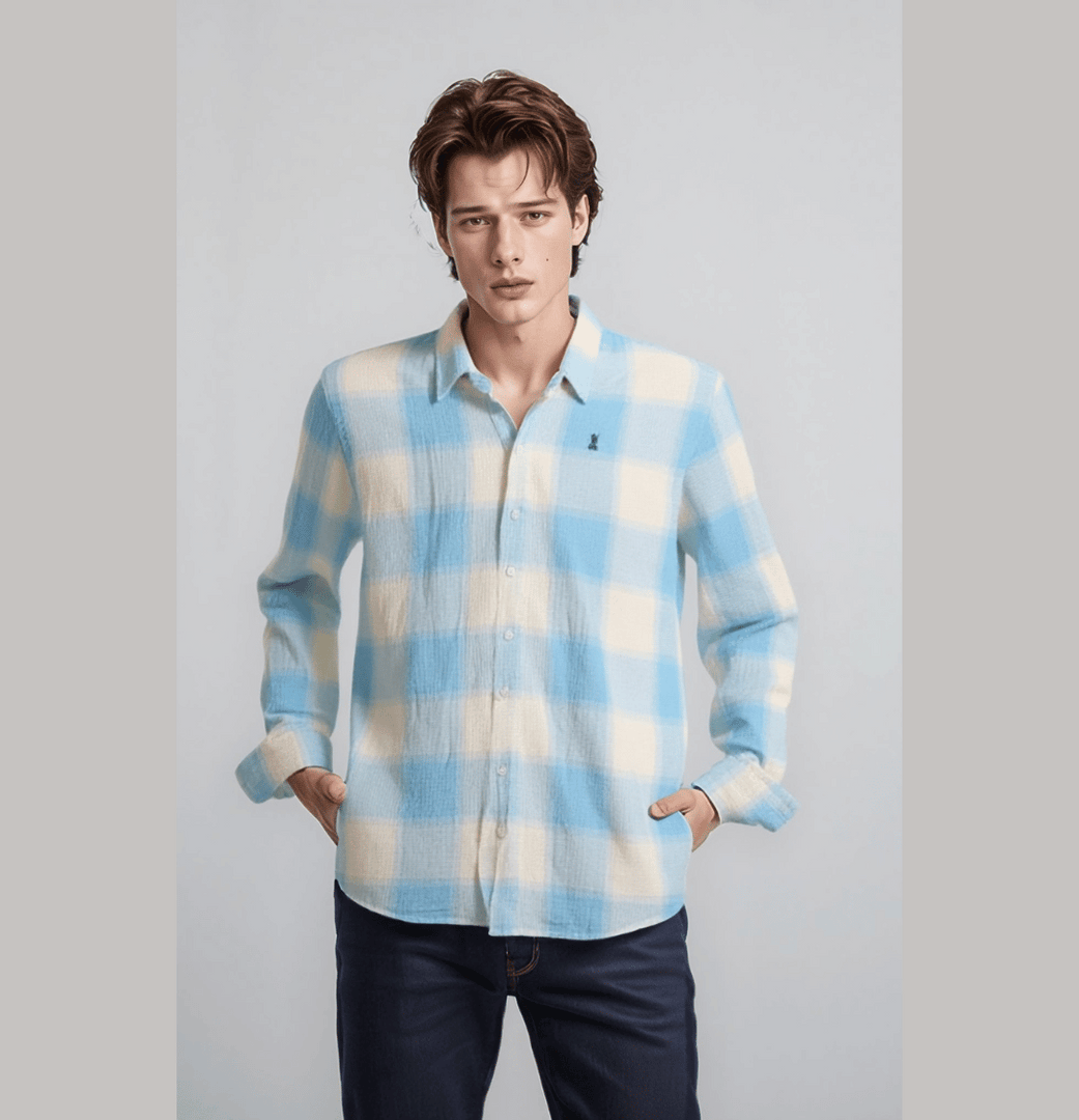 LIGHT BLUE SHIRT